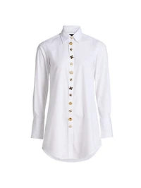 Luxe Button Classic Long Shirt