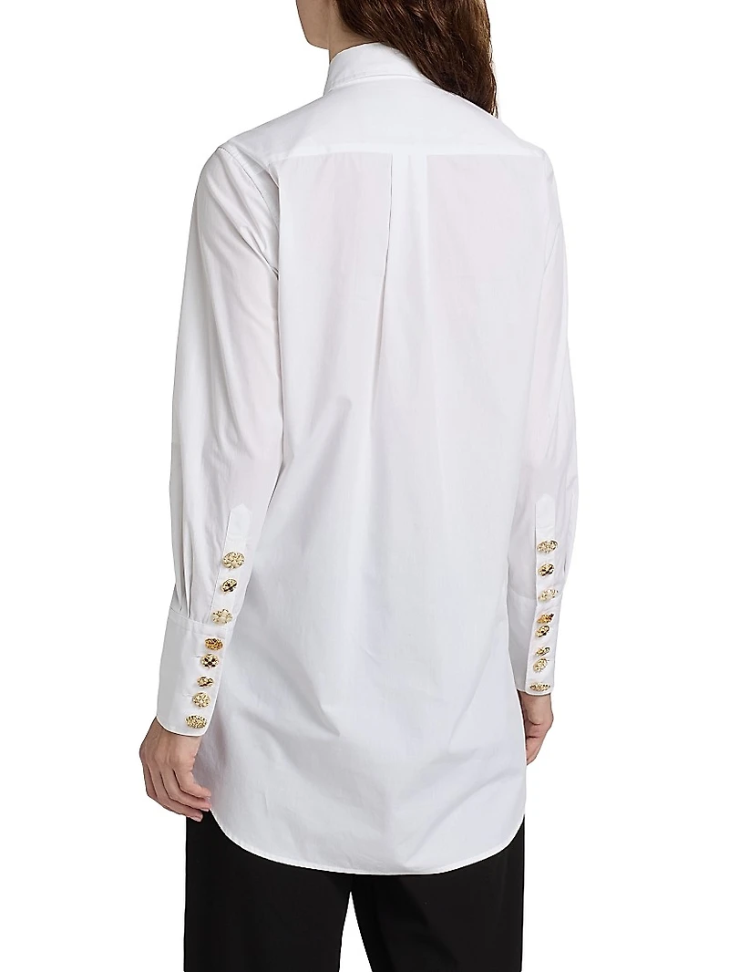 Luxe Button Classic Long Shirt