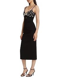 Rina Strap Midi-Dress