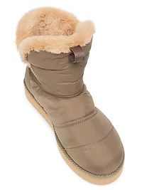 Rose Quilted Booties