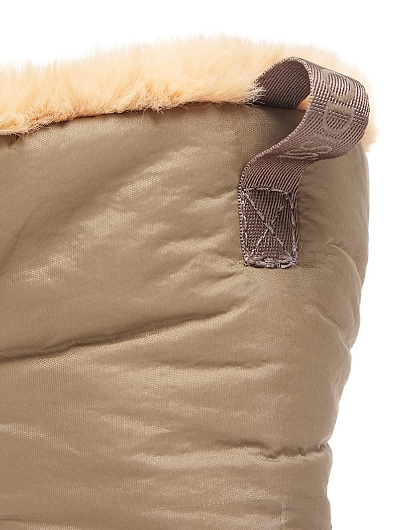 Rose Quilted Booties