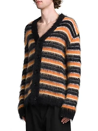 Fuzzy Wuzzy Stripe Cardigan