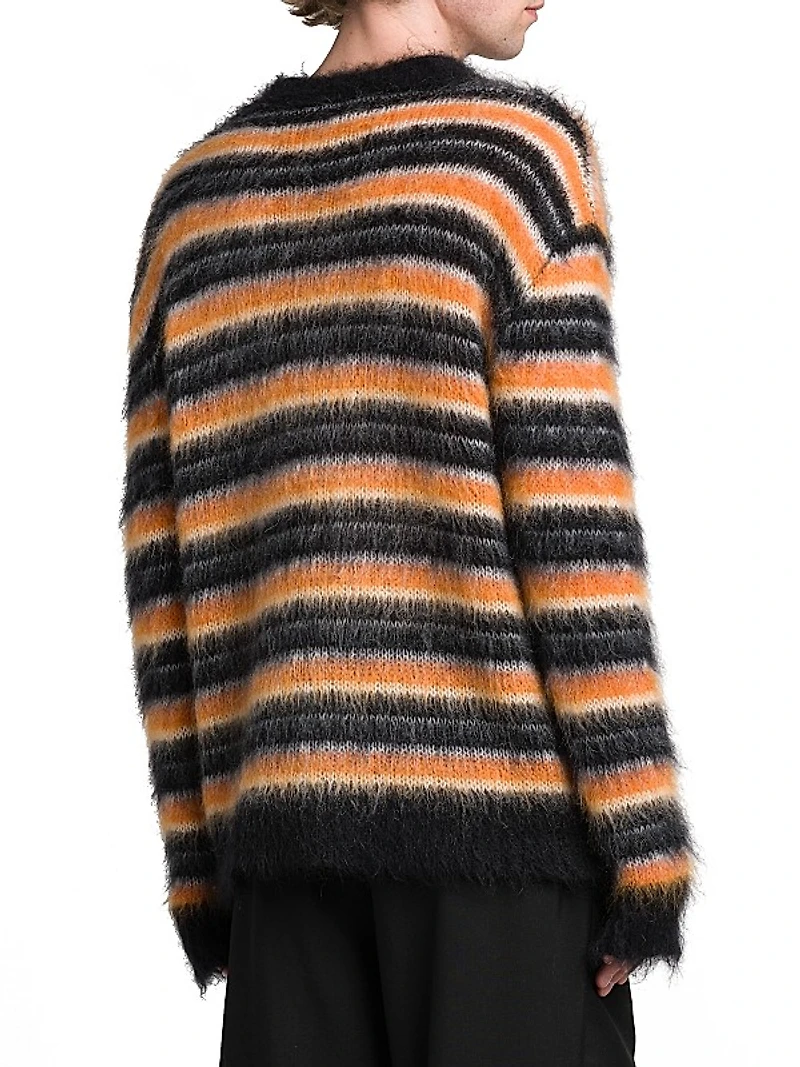 Fuzzy Wuzzy Stripe Cardigan
