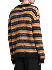 Fuzzy Wuzzy Stripe Cardigan