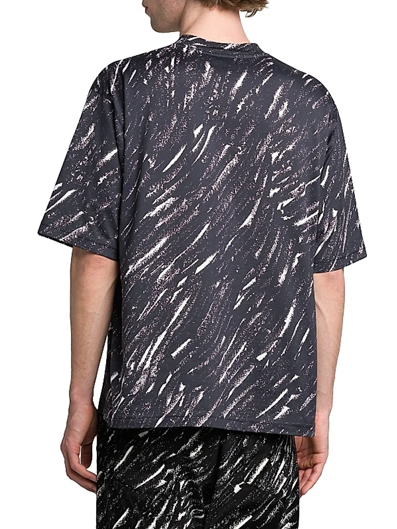 Scribble Logo Cotton T-Shirt