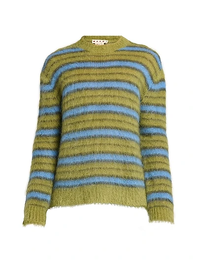 Fuzzy Wuzzy Brushed Stripe Sweater