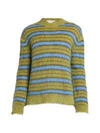 Fuzzy Wuzzy Brushed Stripe Sweater