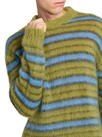Fuzzy Wuzzy Brushed Stripe Sweater