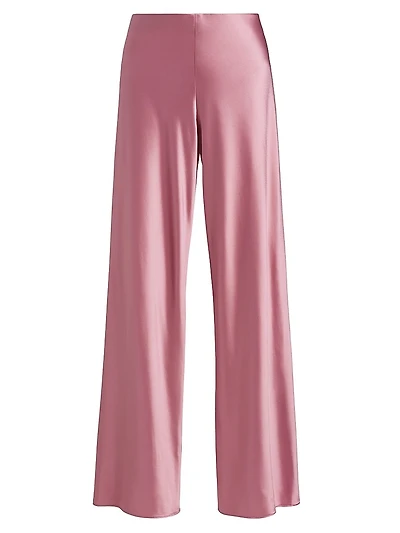 Bristol Satin Pull-On Pants