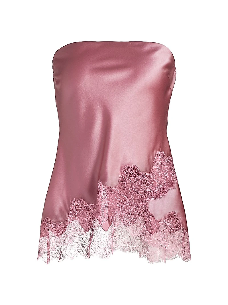 Odessa Silk Strapless Cami