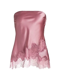 Odessa Silk Strapless Cami