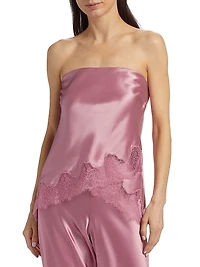 Odessa Silk Strapless Cami