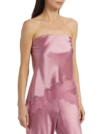 Odessa Silk Strapless Cami