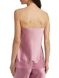 Odessa Silk Strapless Cami