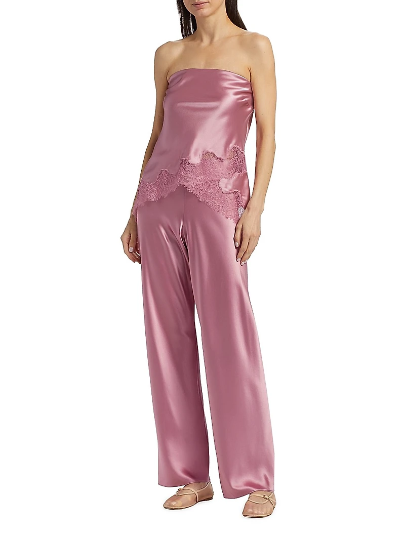 Odessa Silk Strapless Cami