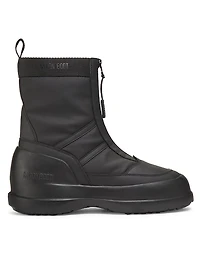 Luna Zip-Front Mid-Top Boots