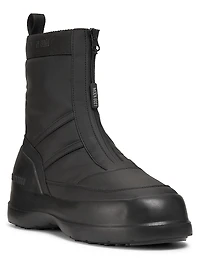 Luna Zip-Front Mid-Top Boots