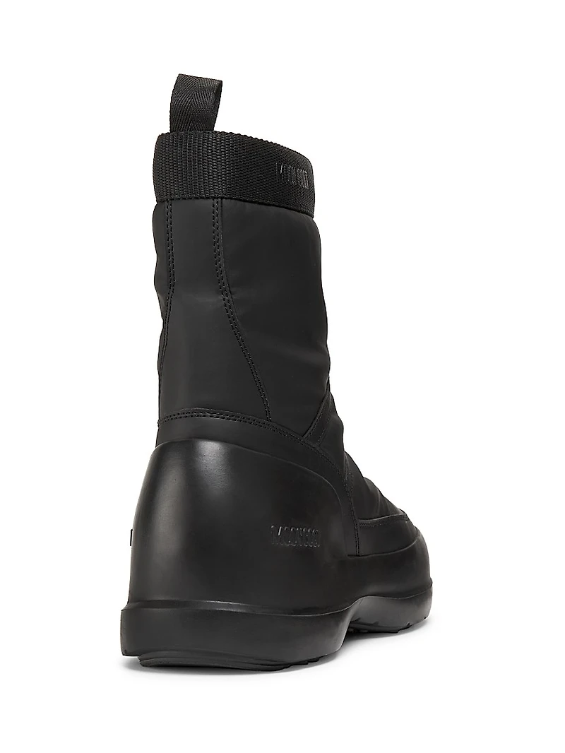 Luna Zip-Front Mid-Top Boots