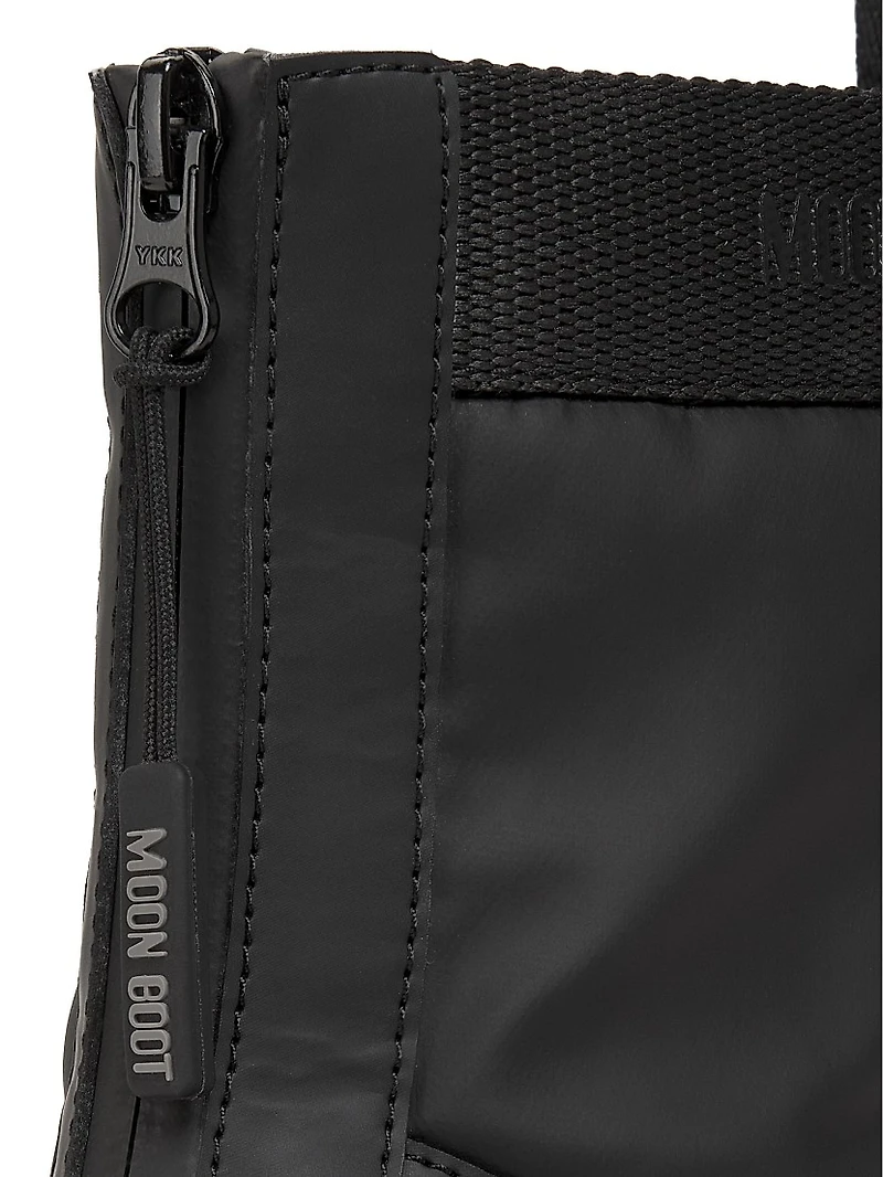 Luna Zip-Front Mid-Top Boots