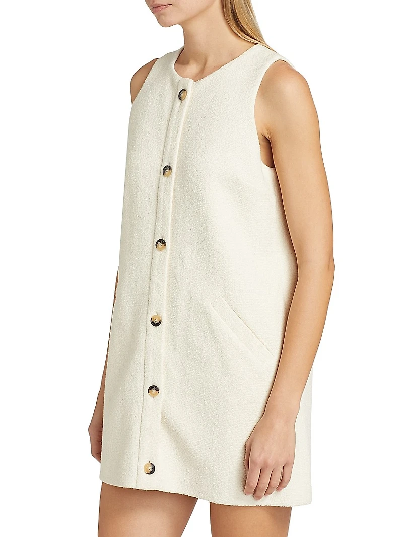 Parveen Cotton-Blend Sleeveless Dress