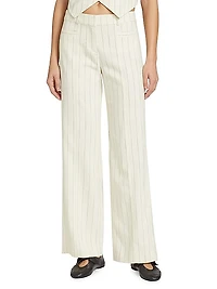 Elouan Pinstriped Pants