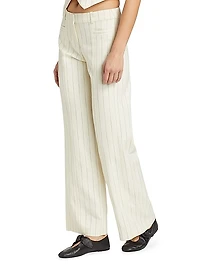 Elouan Pinstriped Pants
