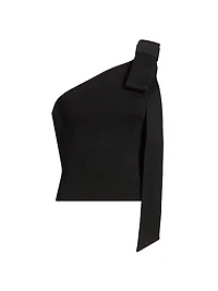 Nomi One-Shoulder Knit Top