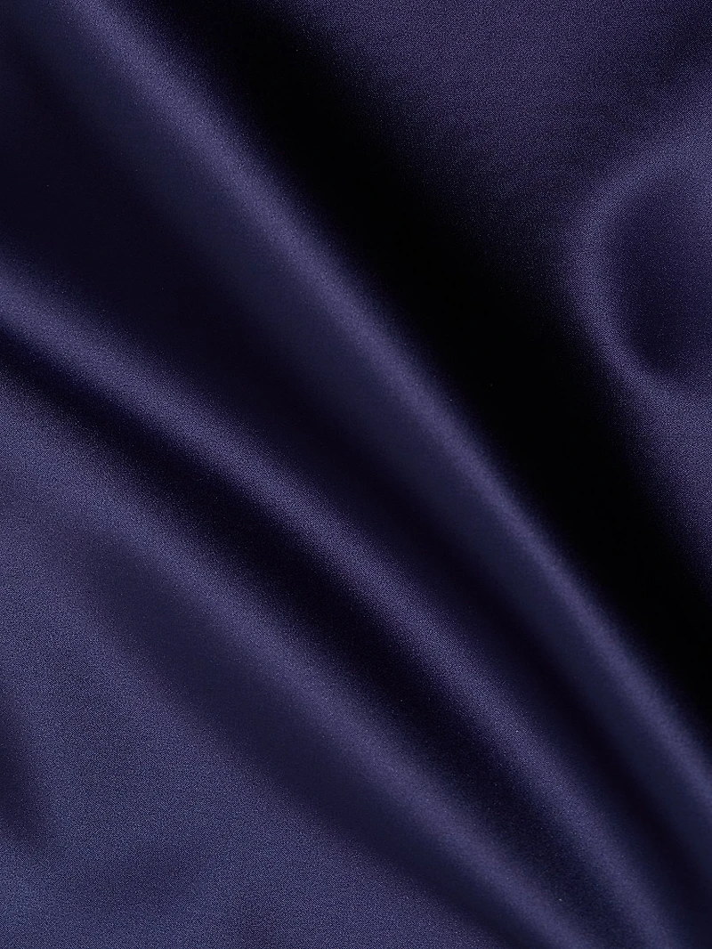 Desta Satin Strapless Midi-Dress