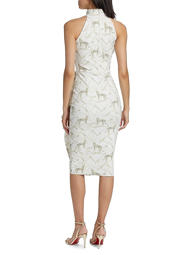 Amenadiel Halter Cocktail Dress