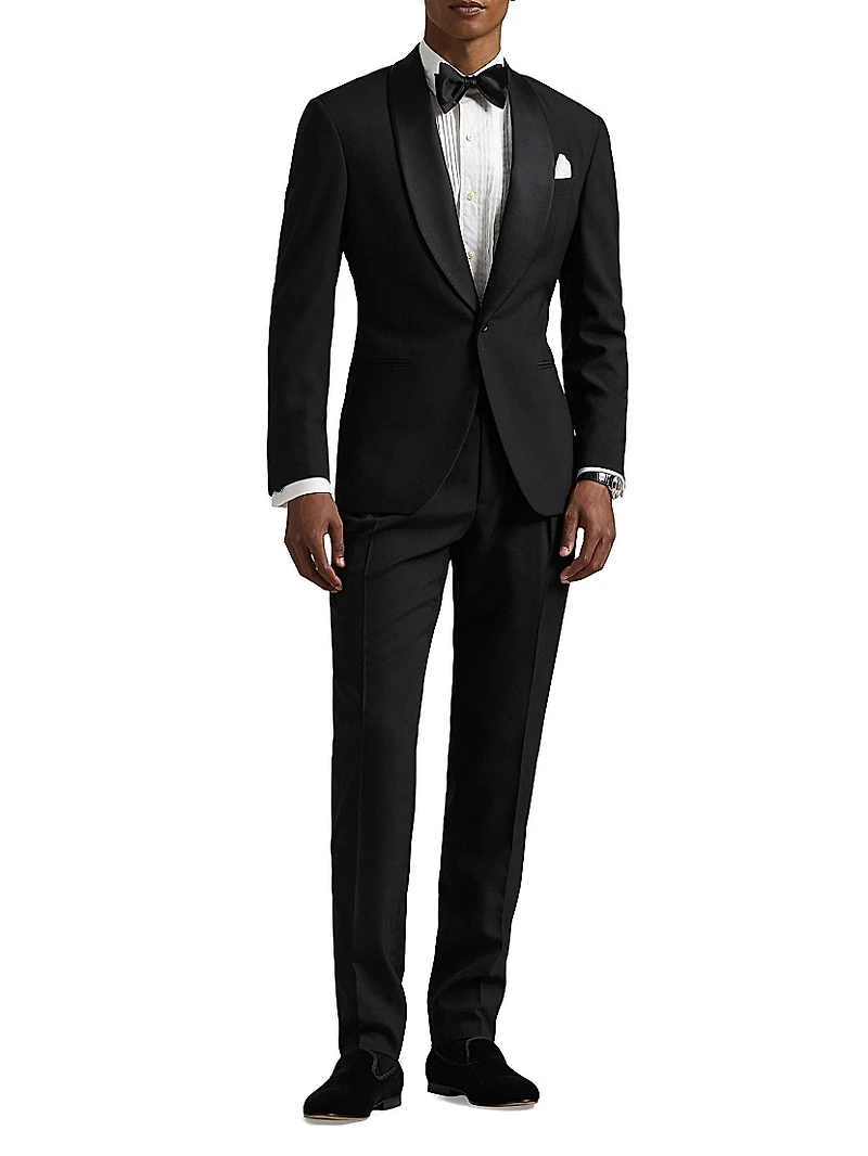 Barathea Satin & Wool Tuxedo