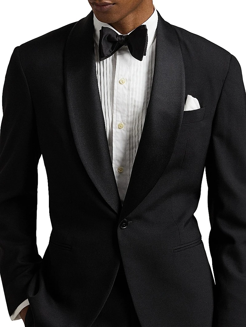 Barathea Satin & Wool Tuxedo
