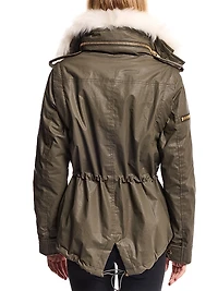 Hayden Shearling Collar Parka