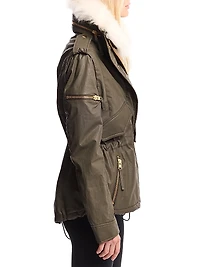 Hayden Shearling Collar Parka