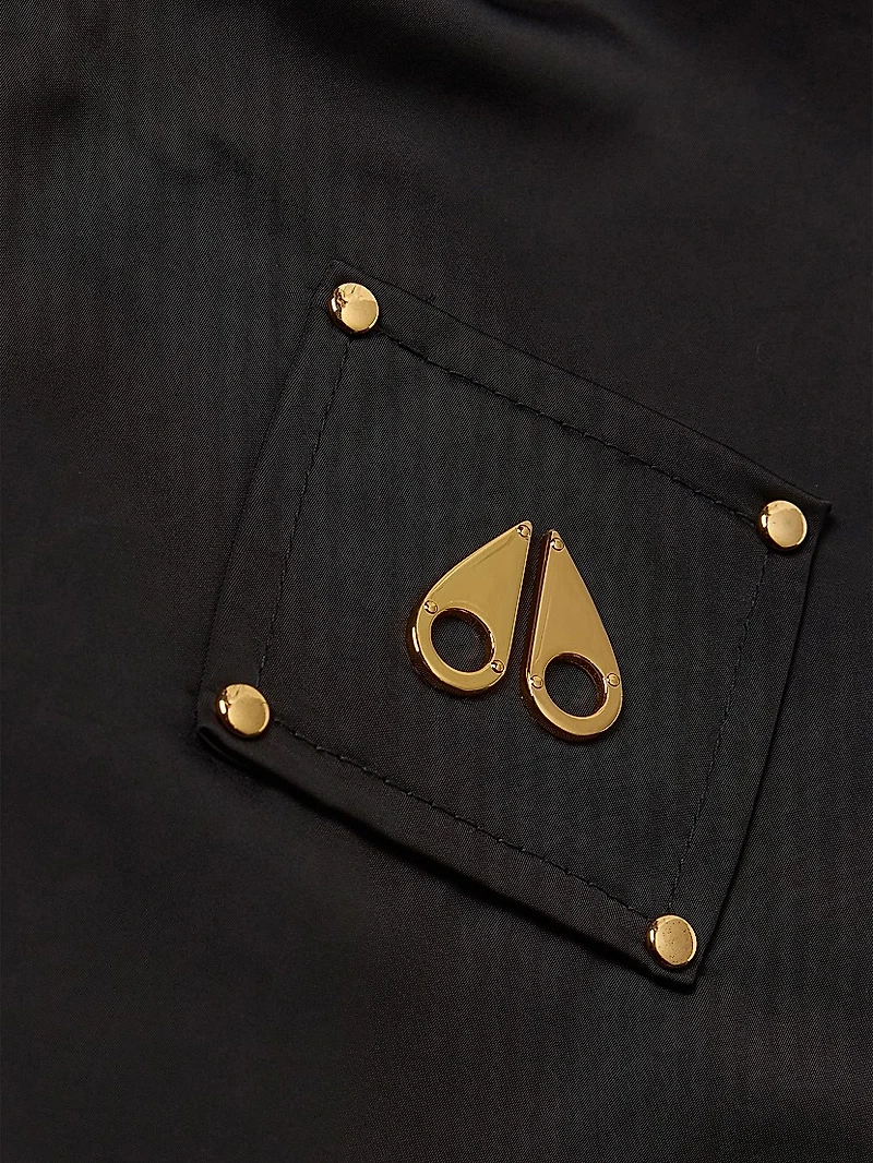 Debbie Bunny Satin Bomber Jacket