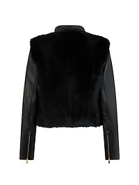 Luna Leather & Shearling Jacket