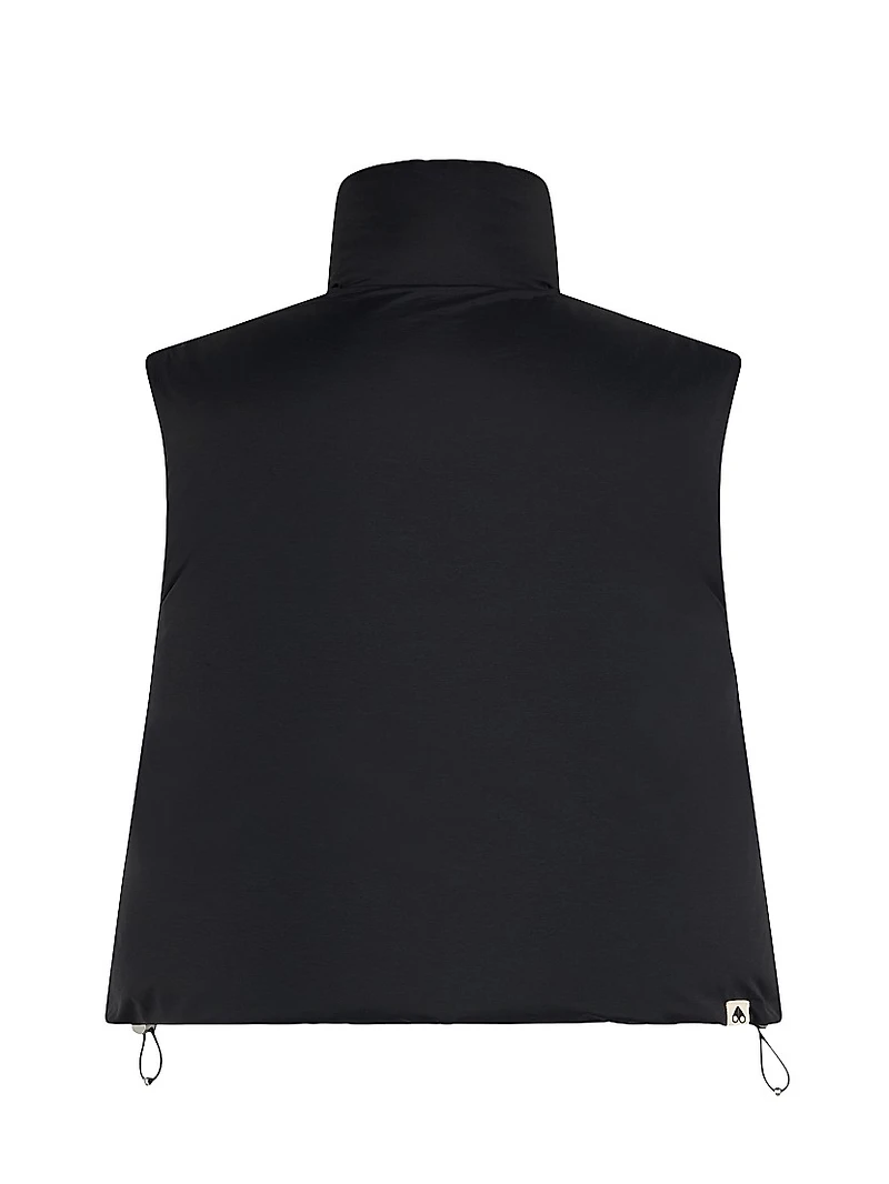 Katrina Down Stand-Collar Vest