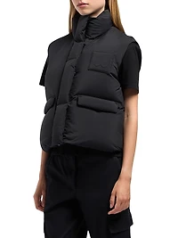 Katrina Down Stand-Collar Vest
