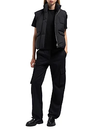 Katrina Down Stand-Collar Vest