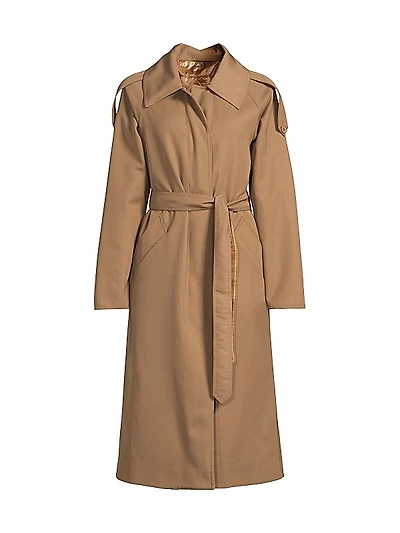 Reversible Belted Trench Coat