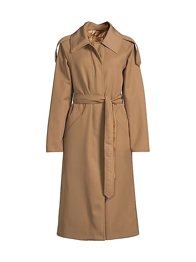 Reversible Belted Trench Coat