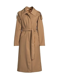 Reversible Belted Trench Coat