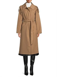 Reversible Belted Trench Coat