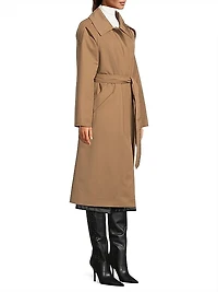 Reversible Belted Trench Coat