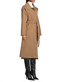 Reversible Belted Trench Coat