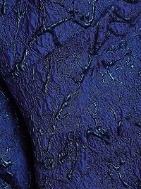 Metallic Jacquard One-Shoulder Gown