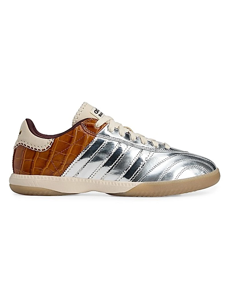 Unisex adidas x Wales Bonner Samba Combo Leather Sneakers