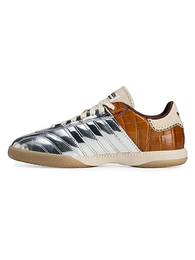 Unisex adidas x Wales Bonner Samba Combo Leather Sneakers