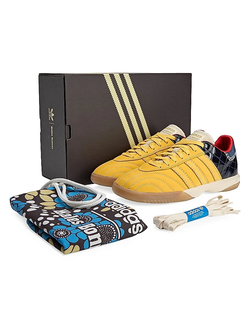 Unisex adidas x Wales Bonner Samba Suede Sneakers