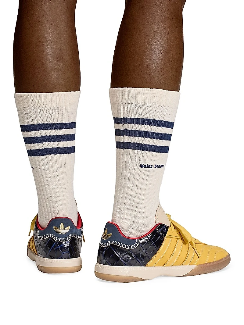 Unisex adidas x Wales Bonner Samba Suede Sneakers