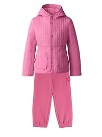Little Girl's & Maura Down Quilted Jacket